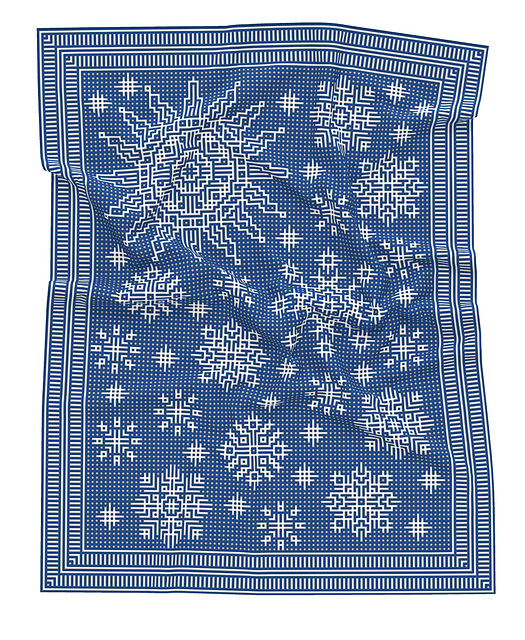 Snow in the sun