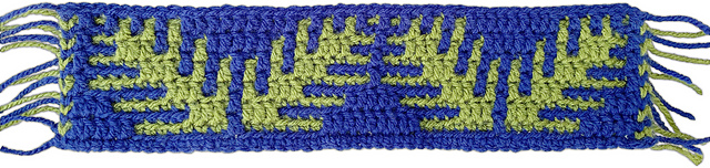 Mosaic Christmas CAL Part 9 – Fir branches
