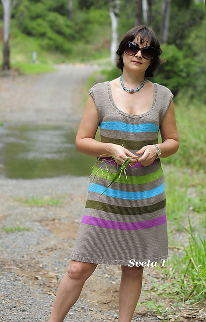 # 38 Striped Minidress