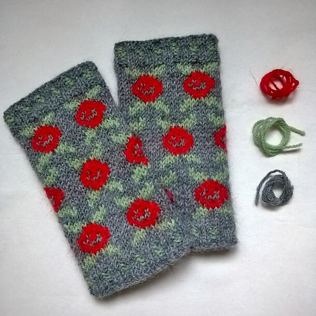 Red Roses Cuffs