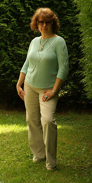 #22 Drop-Stitch Pullover