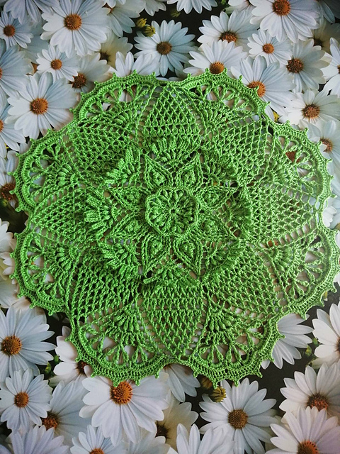 Textured doily Merida