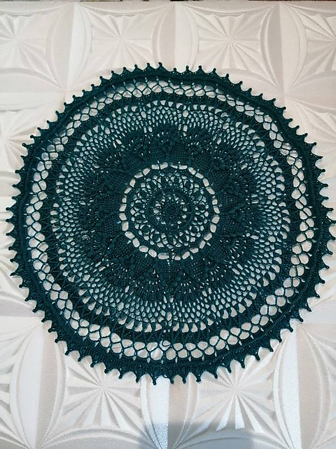 Textured doily Cinderella