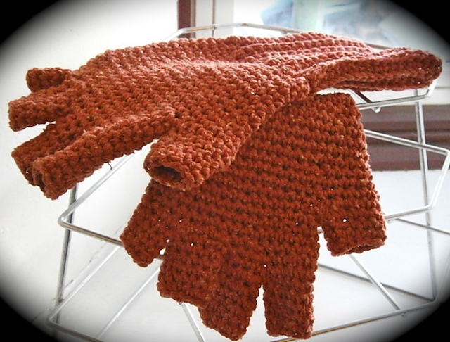 Men's Fingerless Gloves