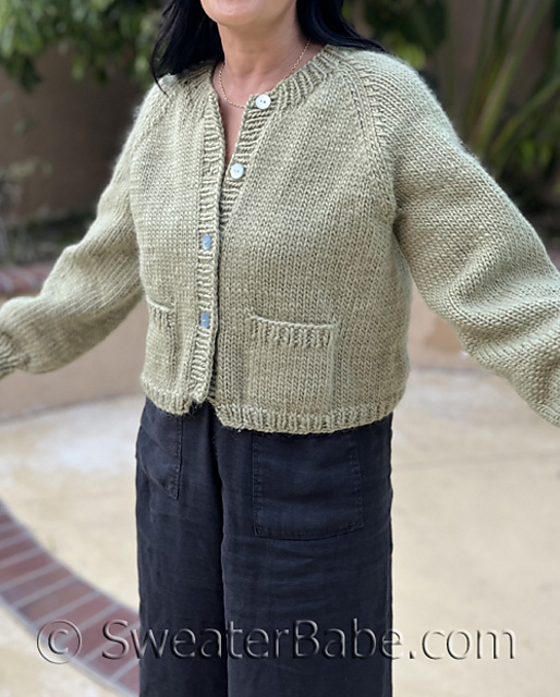 #368 Pistachio Cardigan