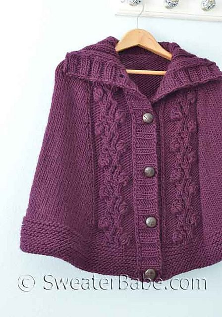 #206 Floral Top-Down Cape