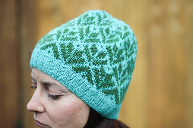 Geo Tulips Hat