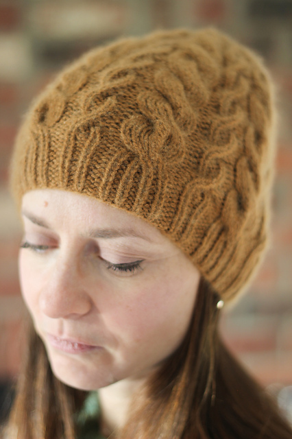 Caramel Cables Hat