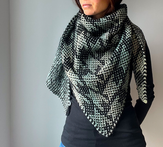 Batty Cats Shawl