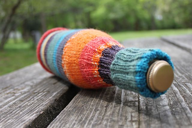 Scrap Yarn Bottle Sweater