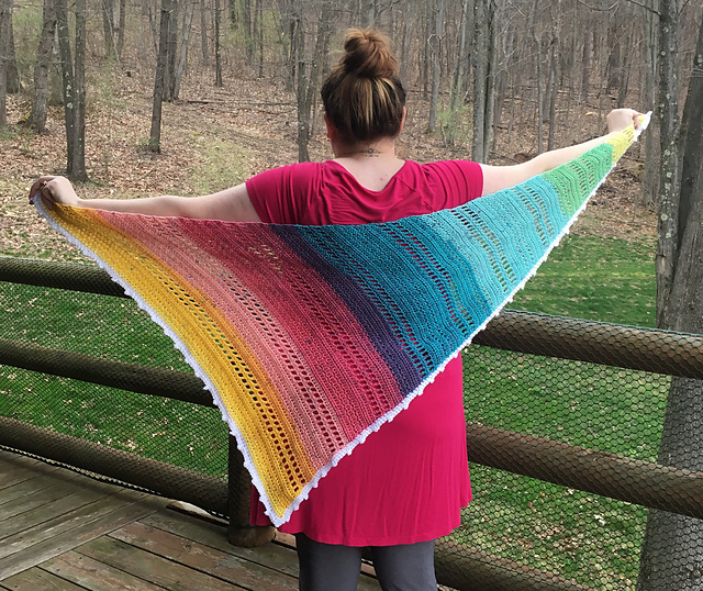 Boho Rainbow Wrap