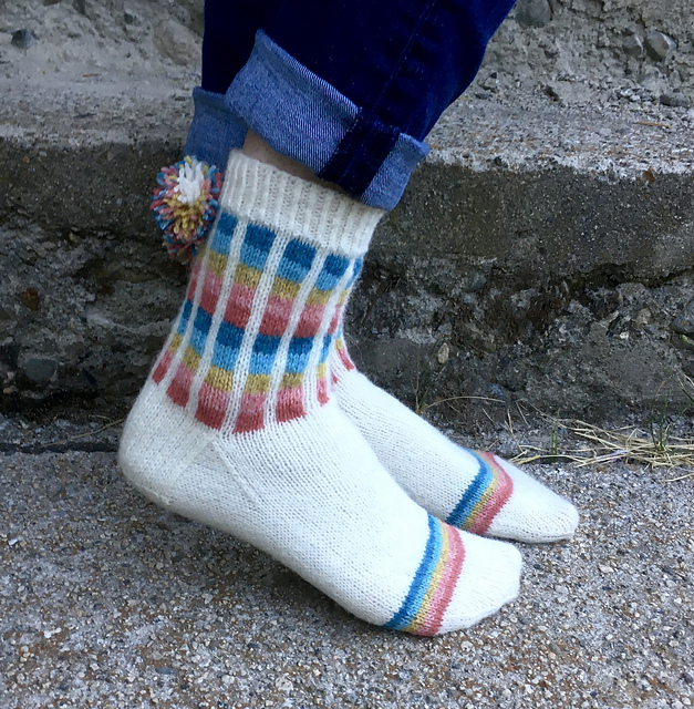 Radiant 80's Socks