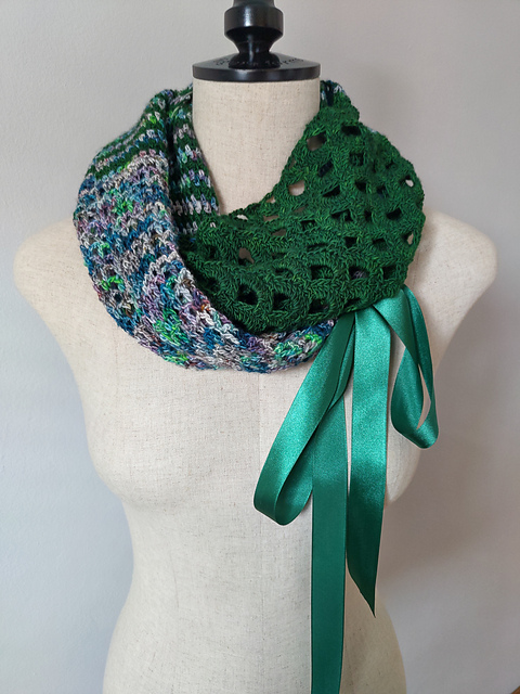 Emerald Infinity Scarf