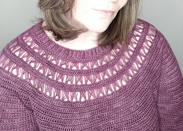 Rubies & Lace Sweater