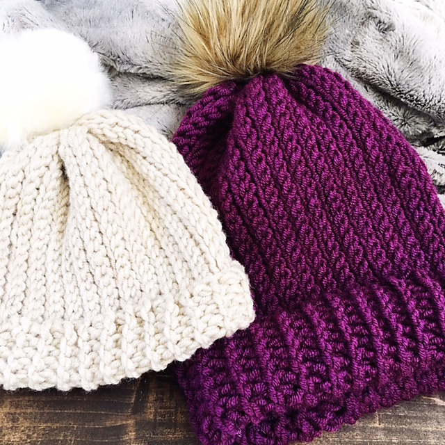 ribbed beanie