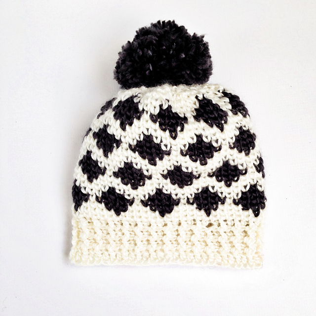 Modern Ikat Hat