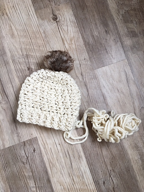 Criss Cross Chunky Beanie