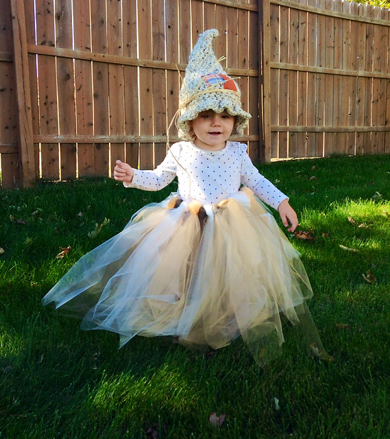 Toddler Scarecrow Hat