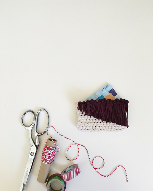 Fringe Gift Card Holder