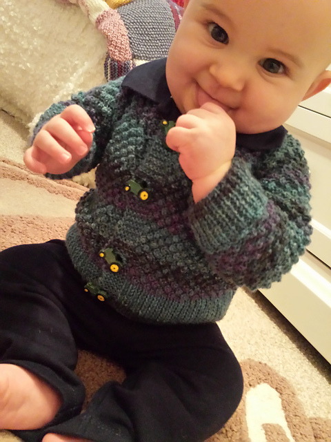 1960s Vintage Baby Cardigan