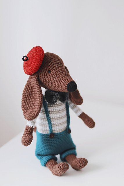 Charli Dog Amigurumi