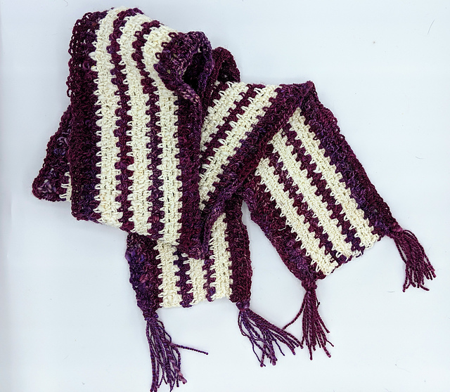 Rustic Stripes Scarf