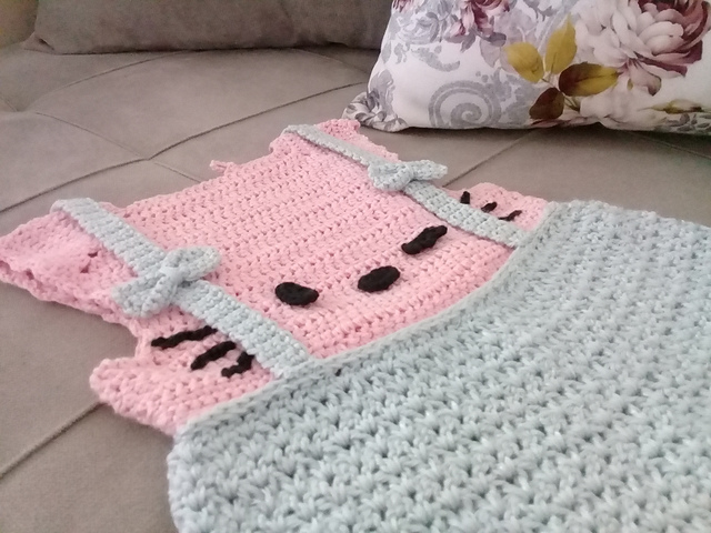 Cute Hello Kitty Baby Dress