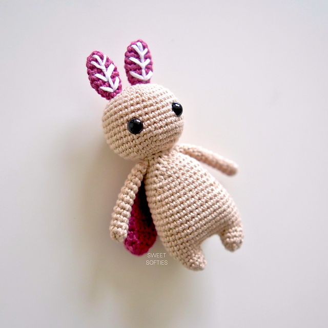 Ravelry: Miku the Moth pattern by Sweet Softies