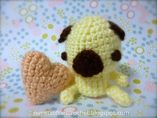 Chibi Pug Puppy - Amigurumi