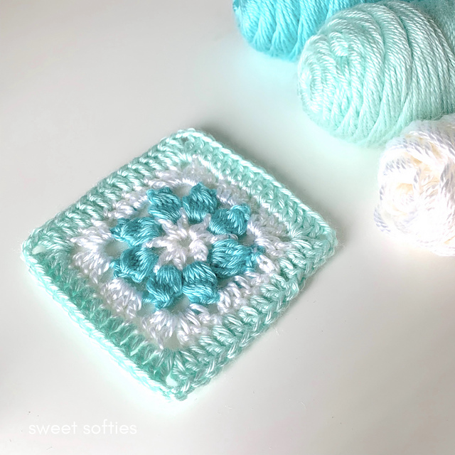 Floral Granny Square