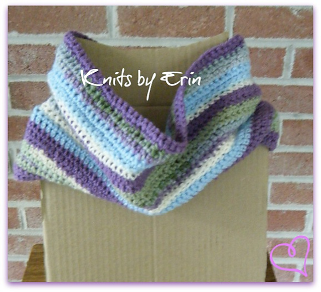 Colorful Crochet Cowl