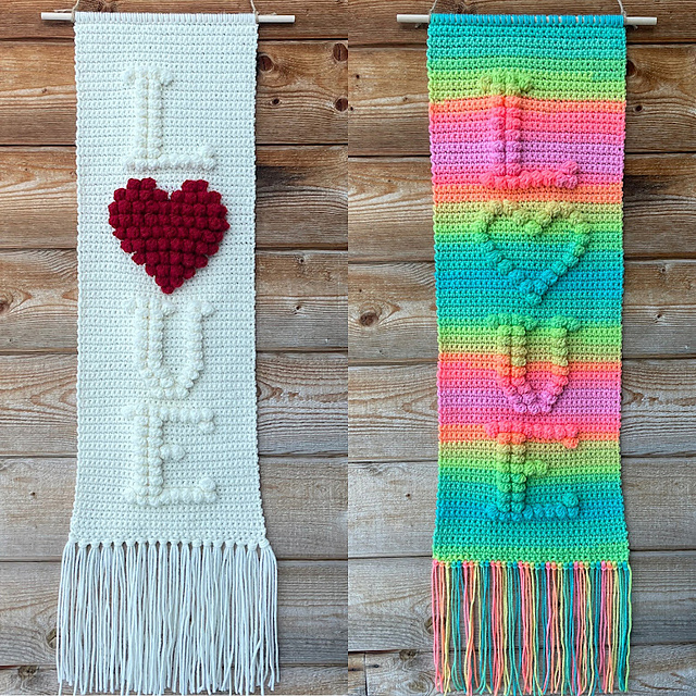 Threesome of Love Wall Hanging