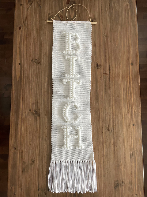Bitch Wall Hanging