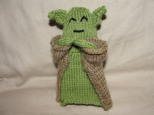 Yoda iPod Cozy