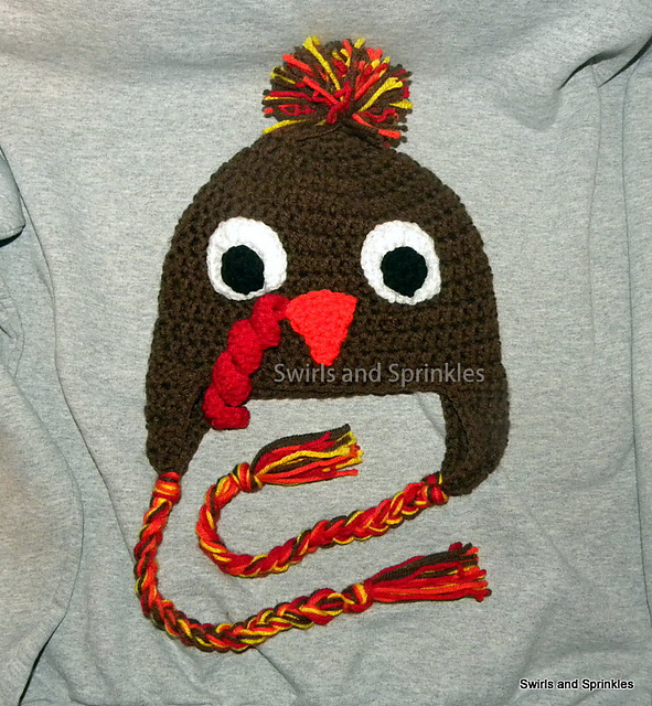 Crochet Turkey Hat