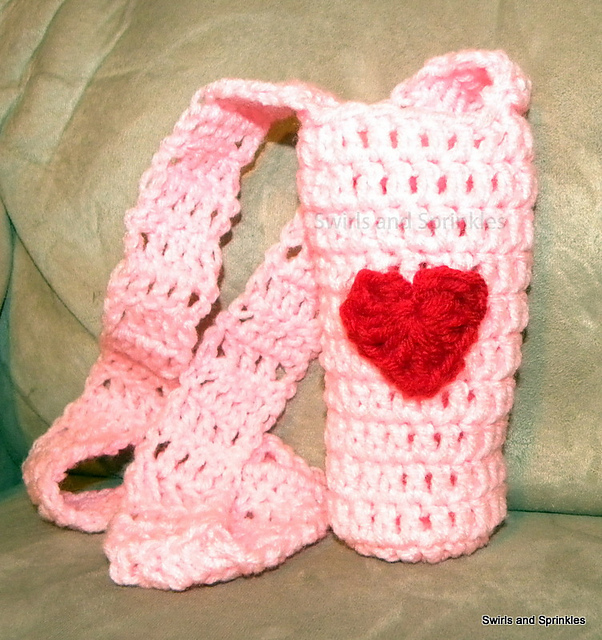 Valentine's Day Water bottle Kozie