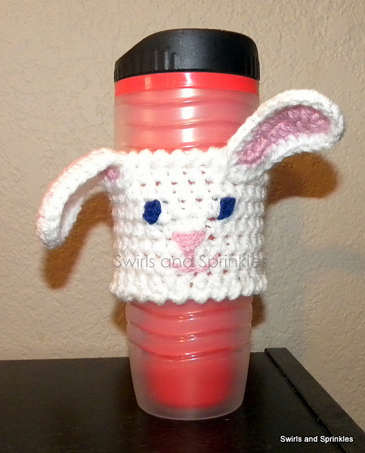 Easter Bunny Coffee Kozie