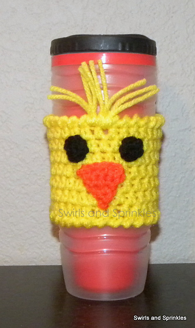 Easter/Spring Chick Coffee Kozie