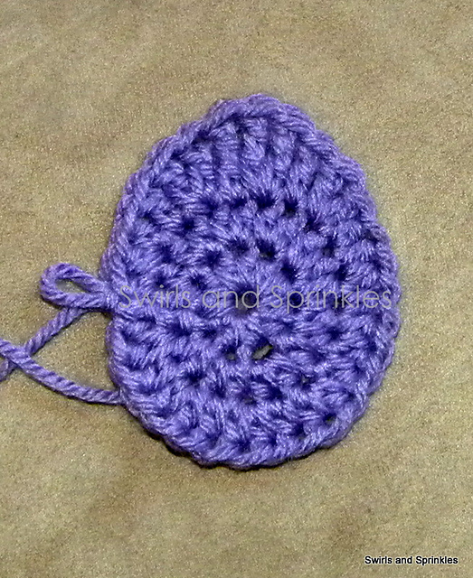 Easter egg applique