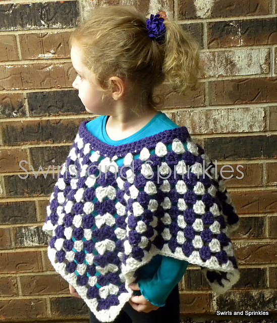 Granny Stitch Poncho
