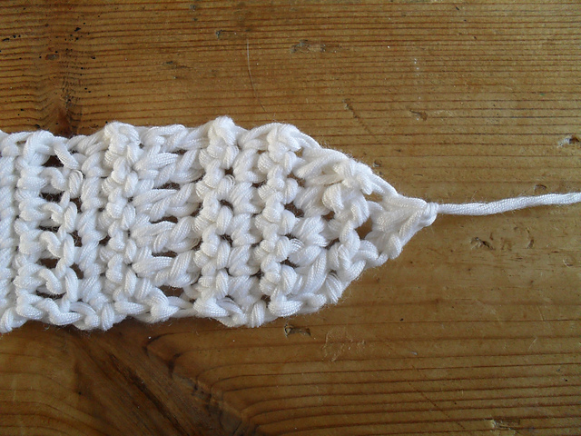 Crochet belt