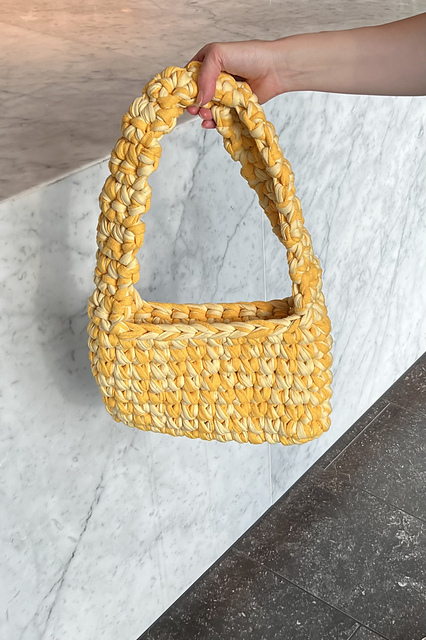 Cool T-Shirt Yarn Shoulder Bag
