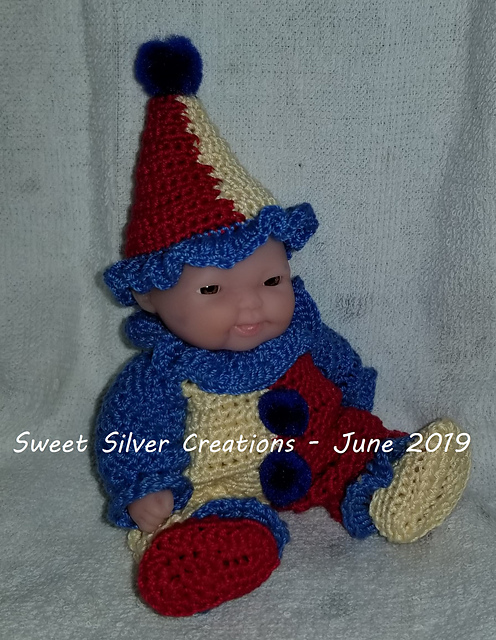 5 inch Baby Clarence the Clown