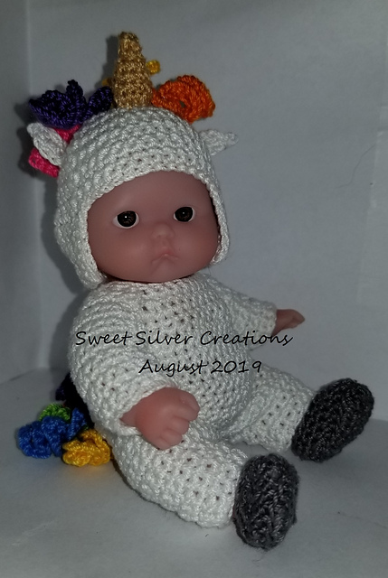 5 inch baby Unicorn