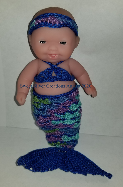 5 inch Baby Mermaid