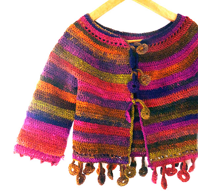 Dancing Poppies Cardigan