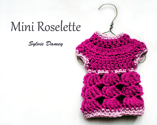 Ravelry: Mini Roselette pattern by Sylvie Damey
