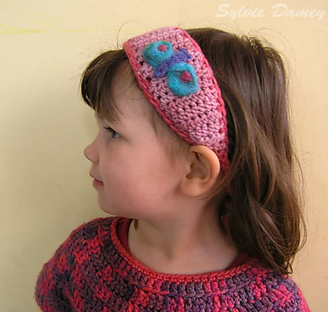 Last Minute Butterfly Headband
