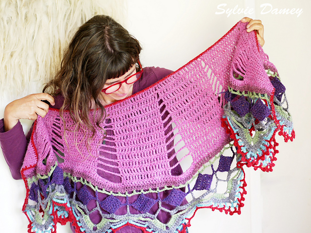 Open Spaces shawl