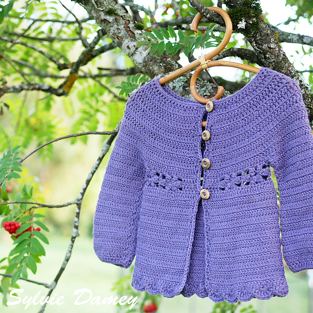 Mini Marguerite cardigan